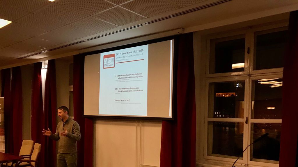 Előadás a Budapest Science Meetup márciusi találkozóján